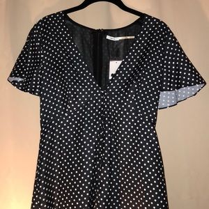 Urban outfitters polka dot romper